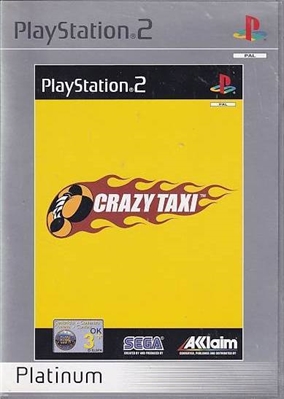 Crazy Taxi - PS2 - Platinum (Genbrug)
